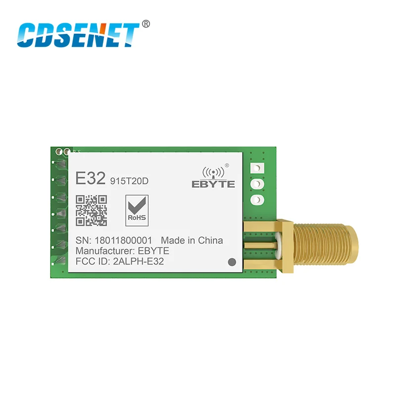 Беспроводной Радиочастотный приемопередатчик LoRa 915 МГц SX1276 дальнего радиуса