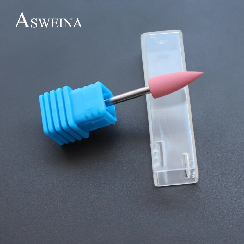 Asweina 1 шт. розовый цвет буфер для ногтей инструменты полировки электрического
