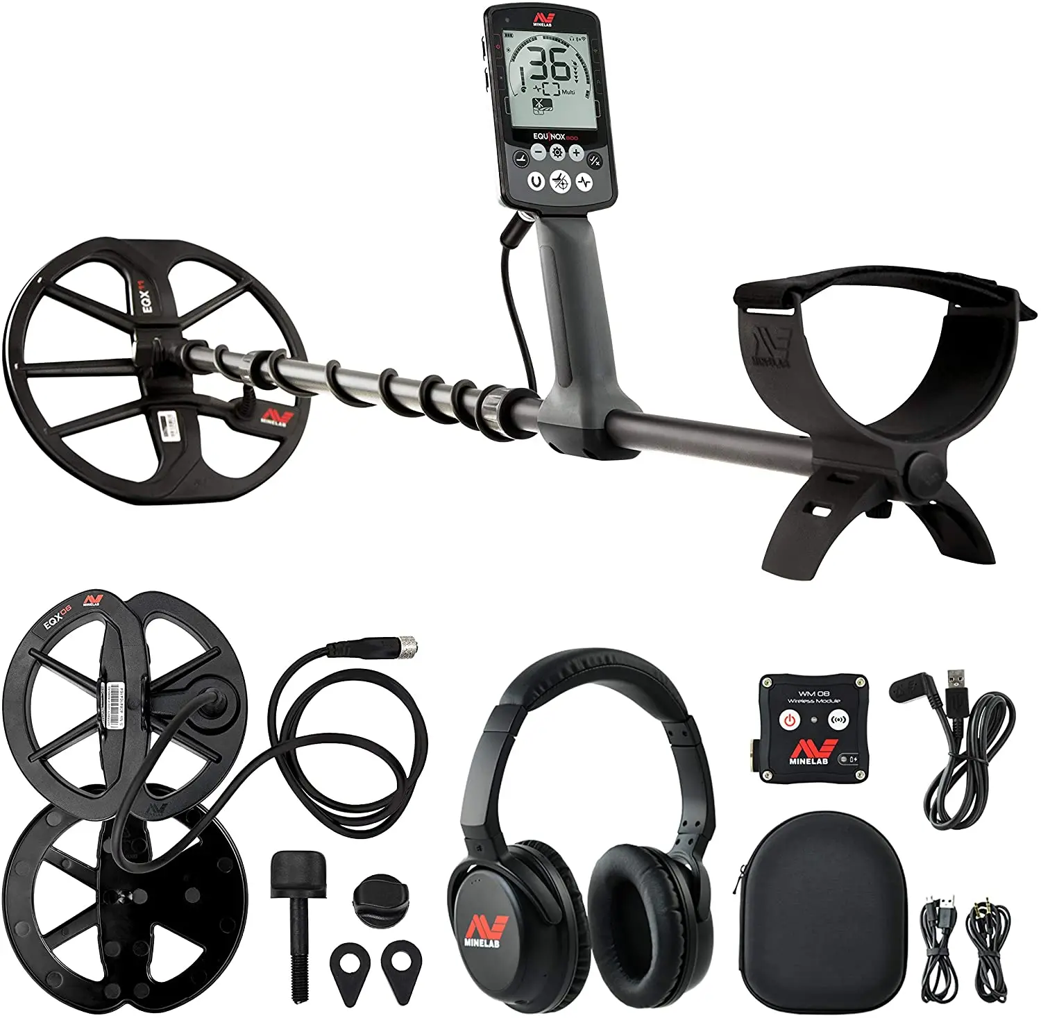 

SPECIAL OFFER BUY TWO GET ONE FREE M inelab Equinox 800 All-Terrain Waterproof Multi-Purpose Metal Detector