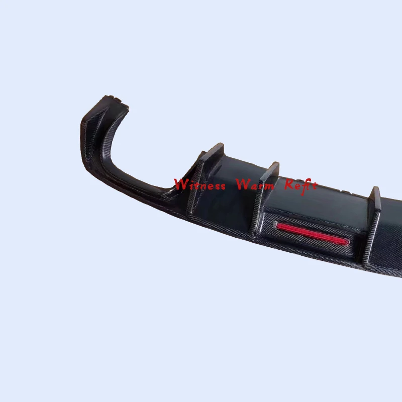 Для A3 S3 Frp из углеродного волокна задний бампер выхлопной диффузор спойлер со