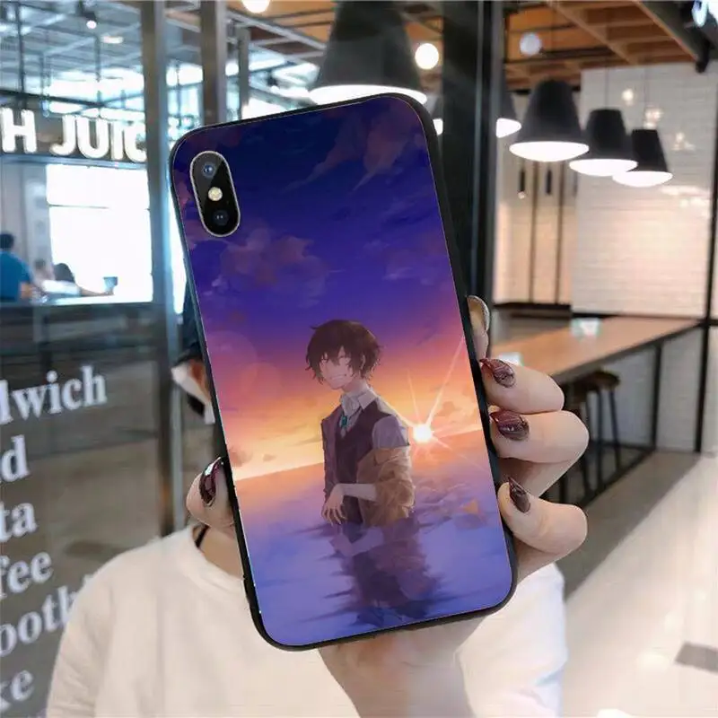 

Anime Bungou Stray Dogs Phone Case for iPhone 11 12 pro XS MAX 8 7 6 6S Plus X 5S SE 2020 mini