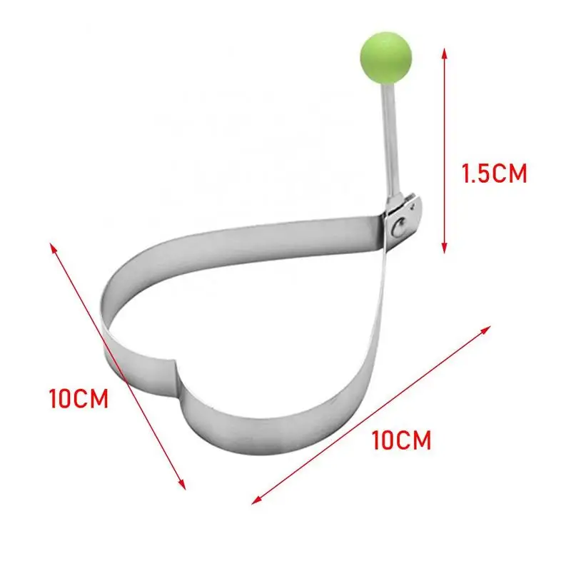 Сталь яичницы формы-кольца для блинов Кухня набор инструментов посуда форма
