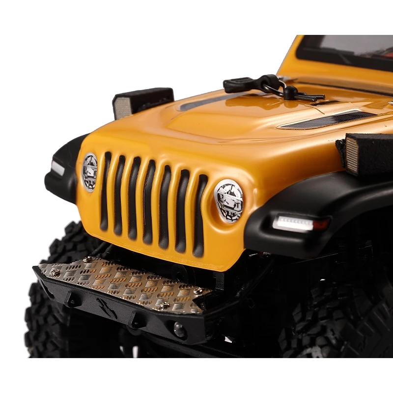 

Front Bumper Skid Plate Anti-Slip Board Decorative Plate for Axial SCX24 1/24 RC Crawler Car Upgrade Parts Accessories