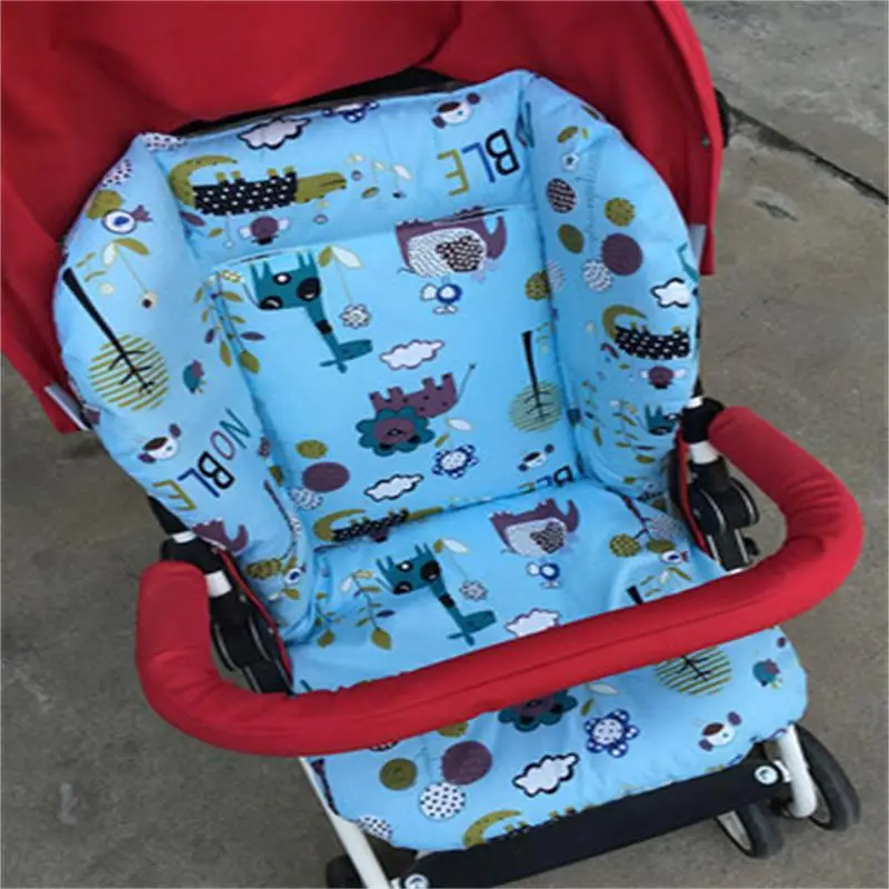 Cotton Warm Baby Stroller Cushion Padded Dining Chair Matress Winter Baby Pram Mat Car Seat Pad Universal Stroller Accessories