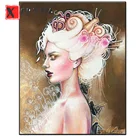 5D алмазная живопись, сексуальная супермодель, вышивка крестиком, сделай сам, квадратная вышивка, полная Алмазная вышивка, мозаика, украшение из хрустальных бусин