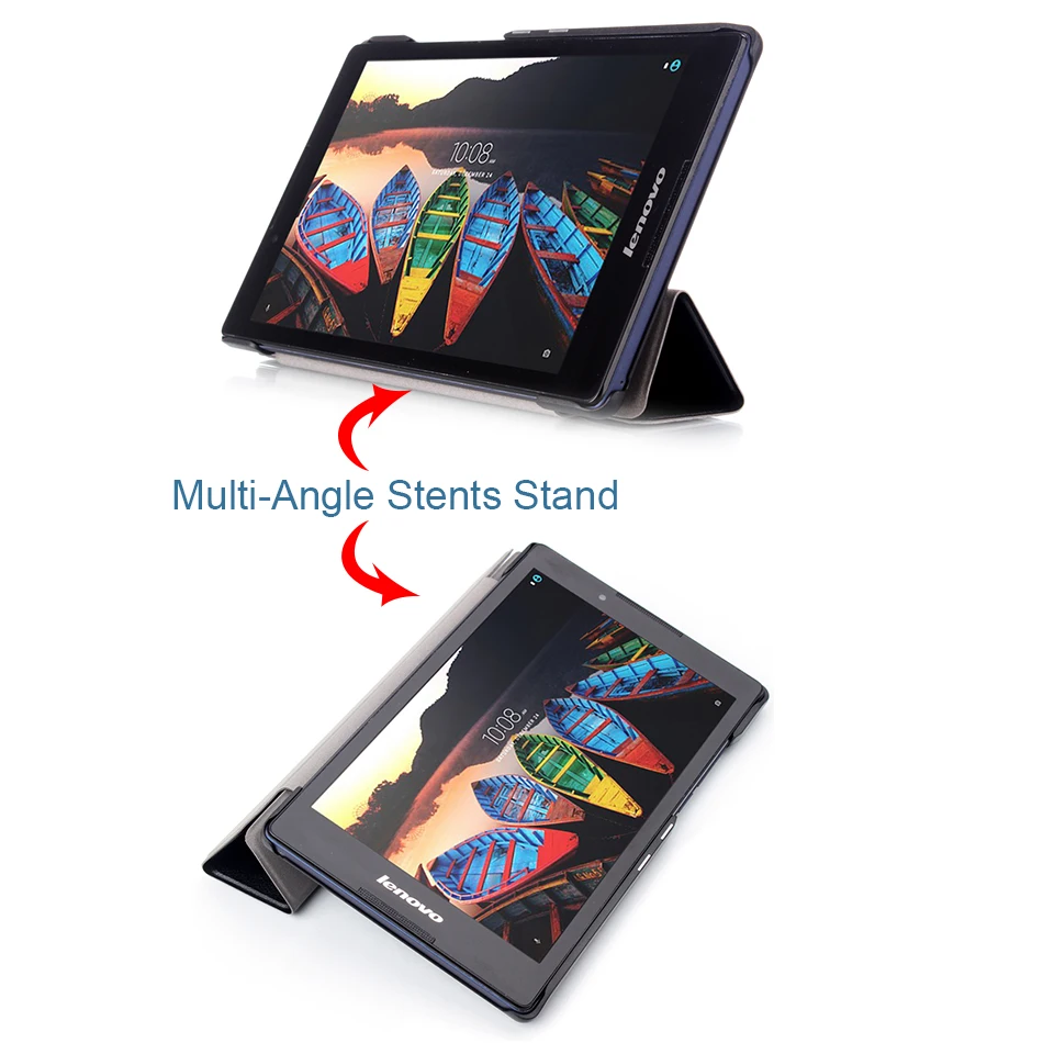 Чехол MTT для Lenovo Tab 2 8 дюймов A8 50F 50LC искусственная кожа откидная подставка чехол 3