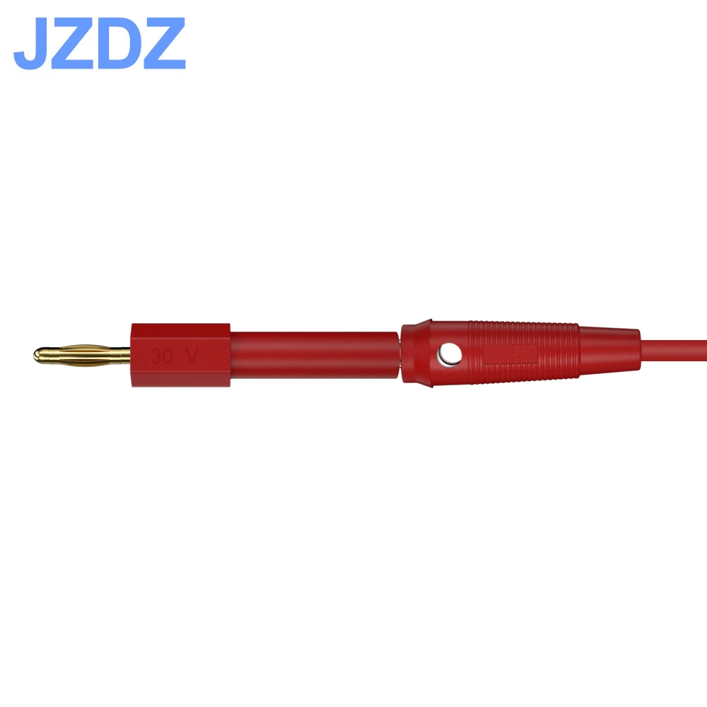 

JZDZ 10pcs 2mm Gold Plated Banana Plug with 4mm Socket can insert Banana Plug J.20011