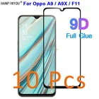 10 шт.партия для Oppo A9A9XF11 5D 6D 9D полное покрытие из закаленного стекла Защитная пленка для экрана