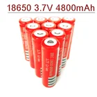 100%. Оригинал. Brc18650.батарея для литиевой промышленности. 3,7 V. Voltios.4800 mah. Recargable.de. Li-ion для elbanalibabde. potencia.linterna.
