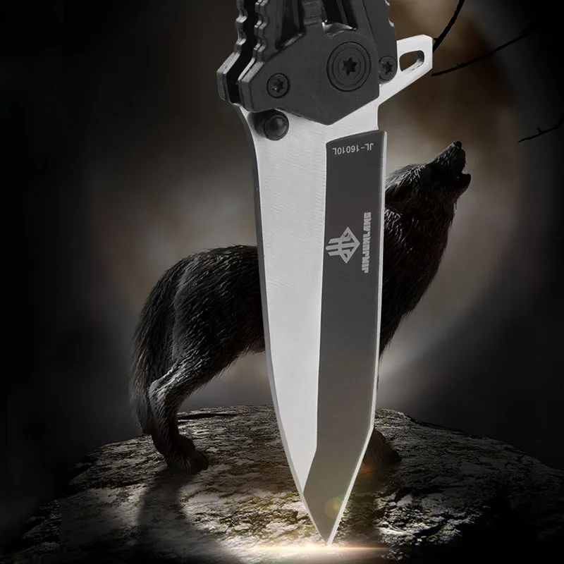 Тактический нож высокопрочный складной из стали для кемпинга выживания | Дом и