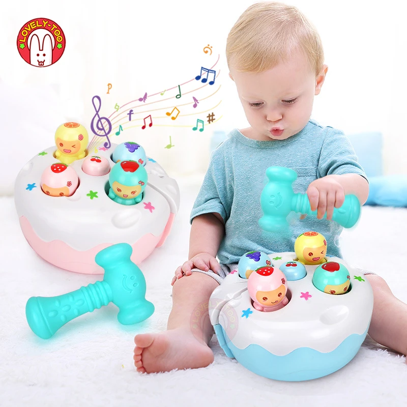 Детская игрушка молот детский музыкальный Шумер Интерактивная для родителей и