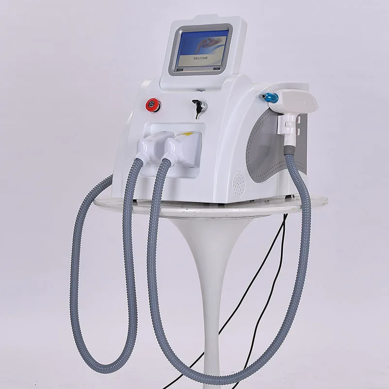 Самые горячие портативные 2 в 1 elight ipl opt shr rf nd Yag Лазерное удаление татуировки/ipl