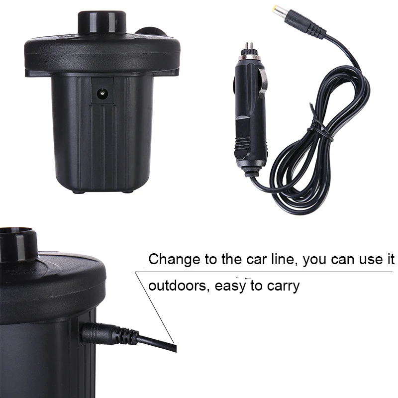 Электрический быстрозаполняющий воздушный насос для надувного бассейна плот