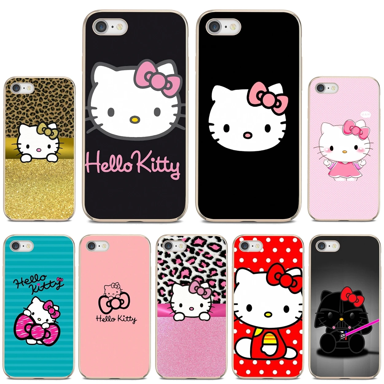 Чехлы для телефонов iPod Touch iPhone 10 11 12 Pro 4S SE 5C 6 6S 7 8 X XR XS Plus Max 2020 Japan hello Cartoon Animal Pink