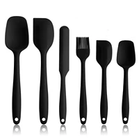 6pcs kitchen tools silicone cookware set heat resistant non stick cookware silicone spatula spatula buttered bread cooking tool