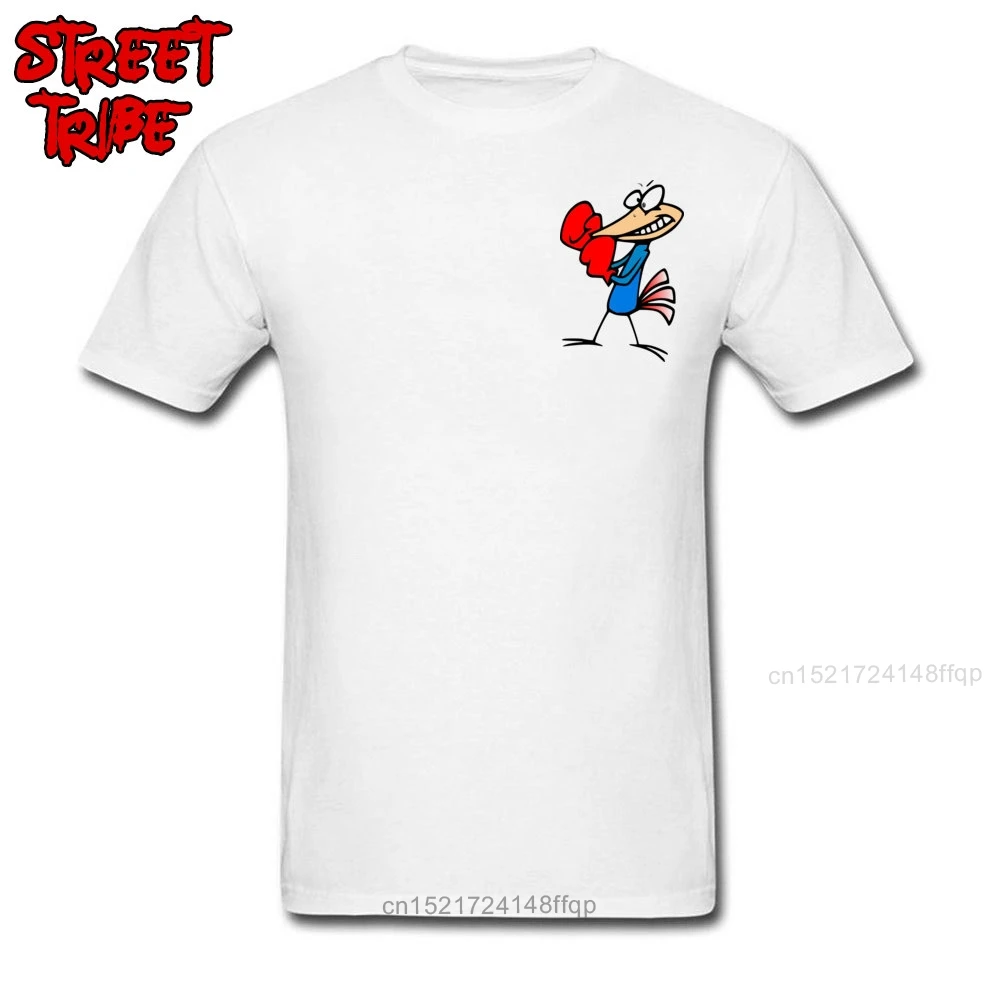 Мужская забавная футболка боксеры с логотипом на лето и осень