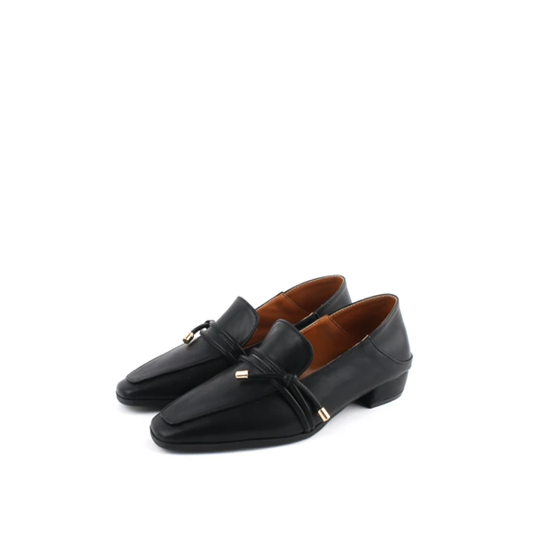 

Flats Women Square Toe Footwear Fashion Casual Female Loafers Soft Sole Shoes Woman Mules Spring/Autumn 2020 size 46 45 44 33