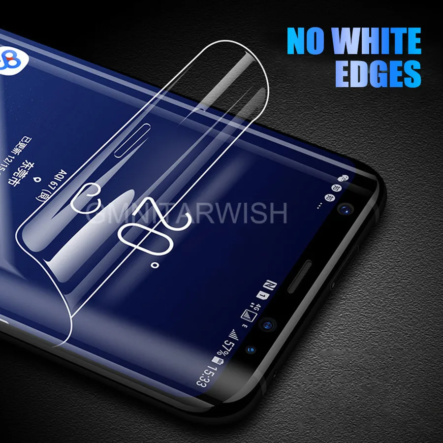 Гидрогелевая пленка для защиты экрана Samsung A51 A71 M30s Galaxy S20 S10 Note 10 20 Plus Ultra Thin Clear.