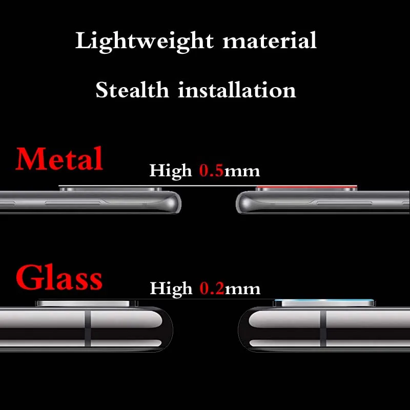 

2 in1 Tempered Glass For Samsung Galaxy S20 Ultra Metal Camera Lens Screen Protective For Samsung S20 Plus Protector Glass Film