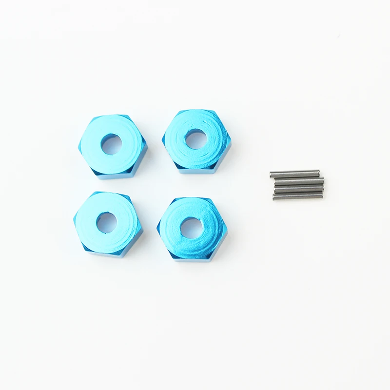 1Set/4Pcs Metal Hexagon Set For Wltoys 12428 12423 1/12 Speed Rc Car Feiyue Fy-01/02/03/04/05 Upgrade Parts | Игрушки и хобби
