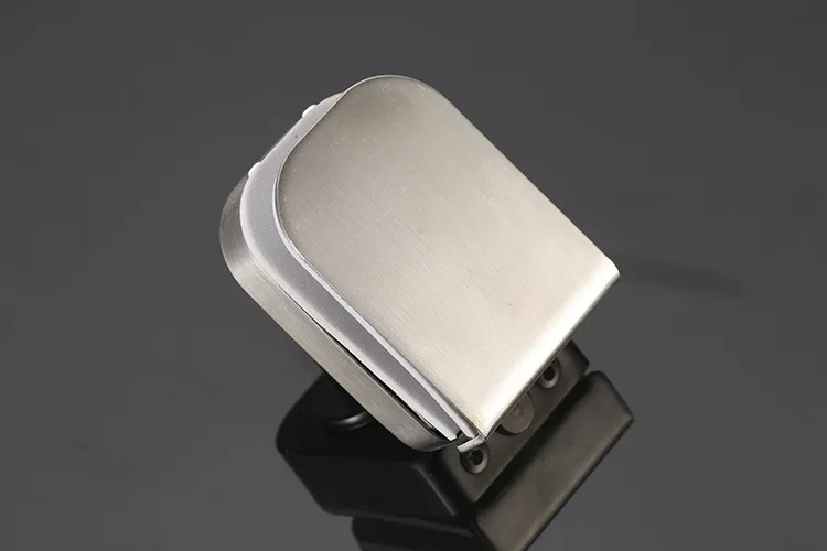 

Glass Sliding Door Latch Lock Non-Apertured Stainless Steel Glass Door Lock for Shower Room Bathroom Accessories
