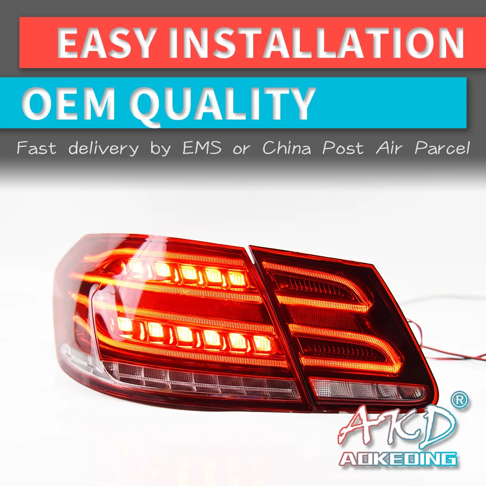 

AKD LED Tail Light For Mercedes-Benz E Class E250 E260 W211 W212 2009-2016 REAR Lamp Car Light Assembly