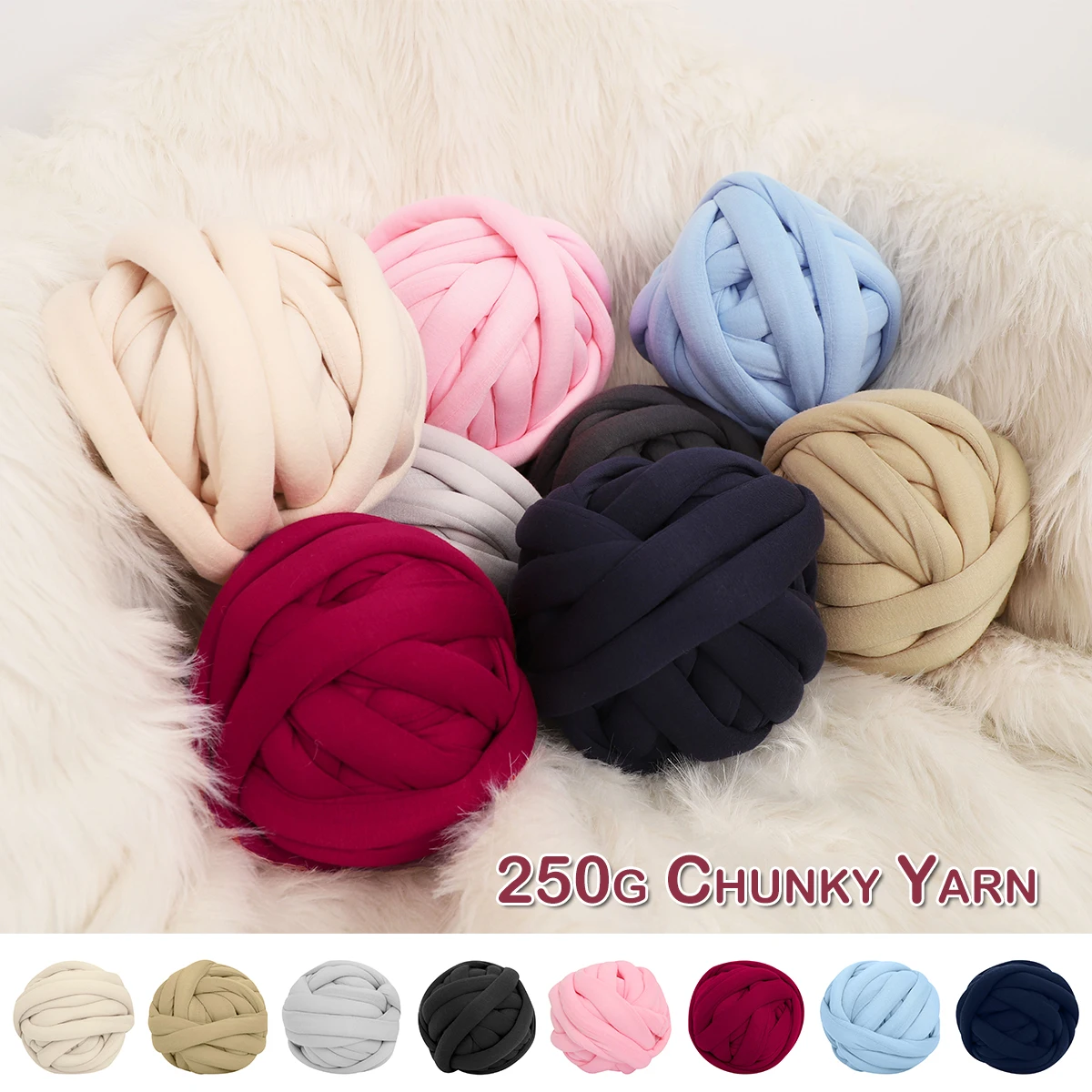 Пряжа хлопковая для ручного вязания 250 г |