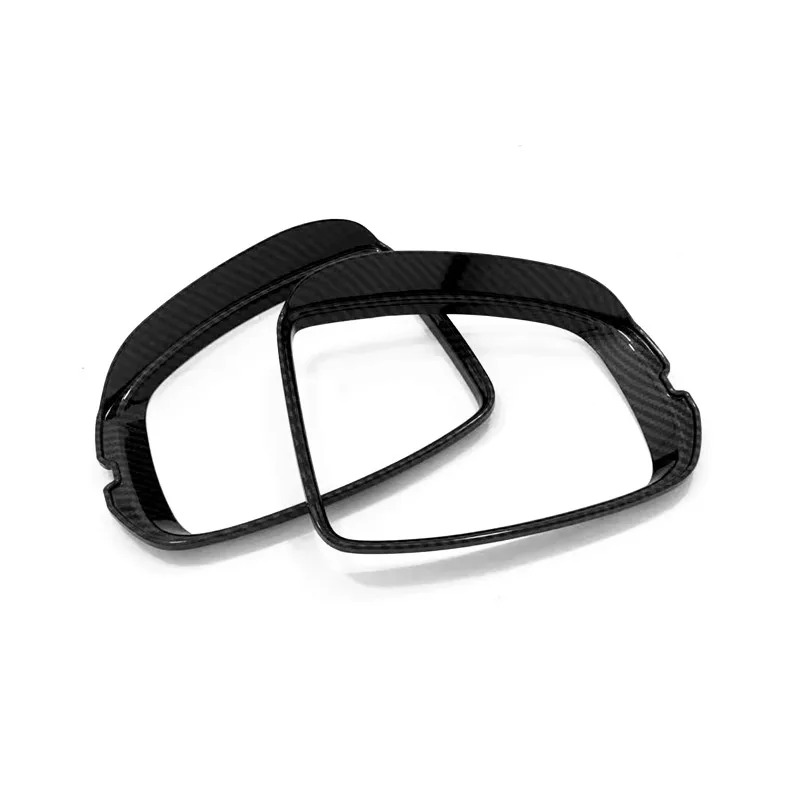 

For Honda FIT JAZZ 2014-2018 ABS Chrome Car rearview mirror block rain eyebrow frame cover trim car styling accessories 2pcs