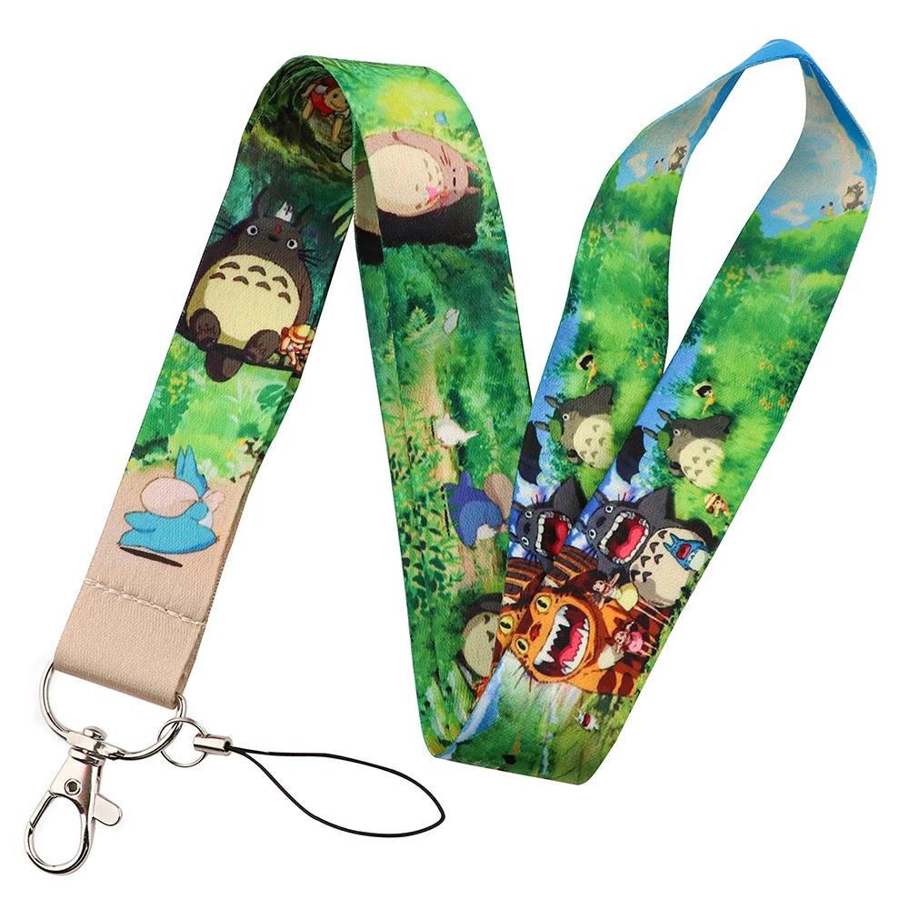 

Anime Cute Lanyard for Key Neck Strap lanyard Card ID Badge Holder Key Chain Key Holder Keyring Accessories Holiday Gift