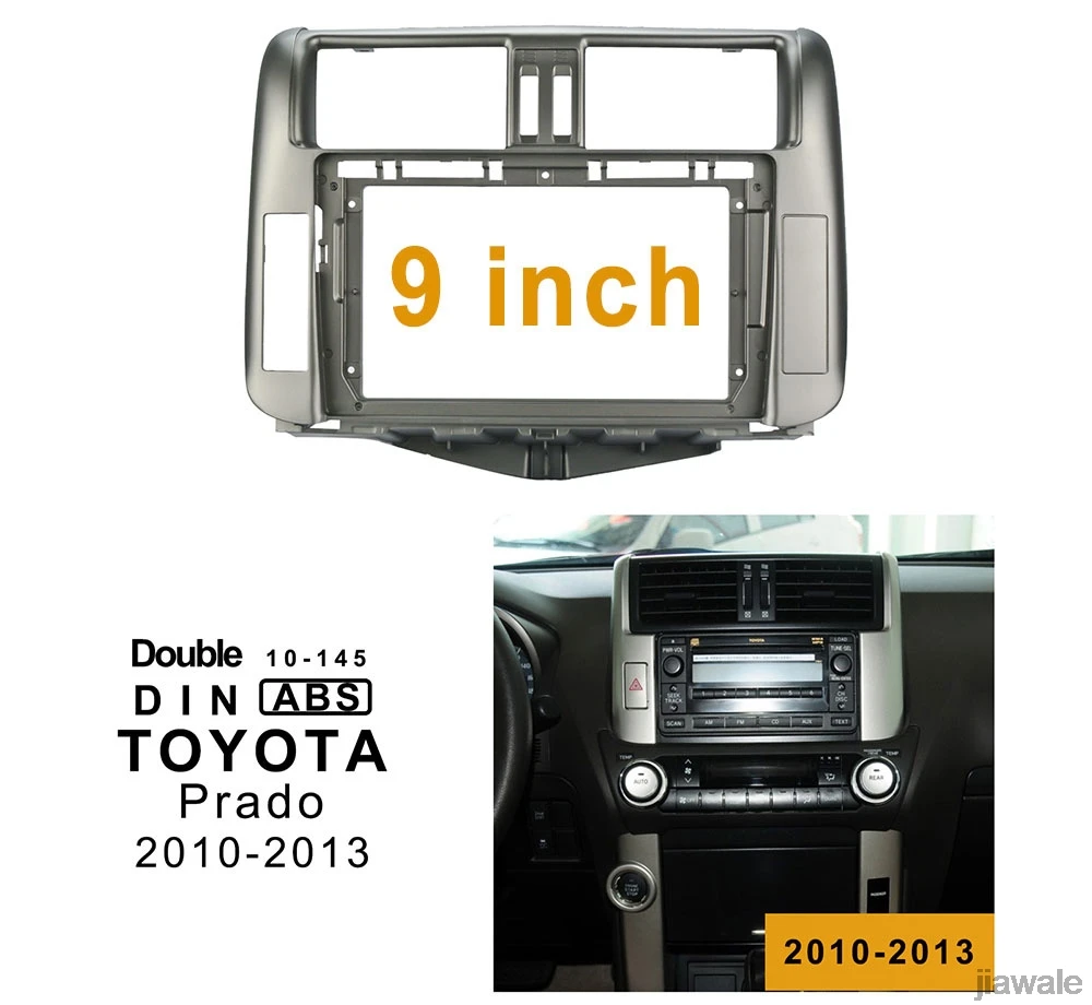 9 "четырехъядерный Android 10 Автомобильный gps Радио навигатор для Toyota Prado 2010-2013 |
