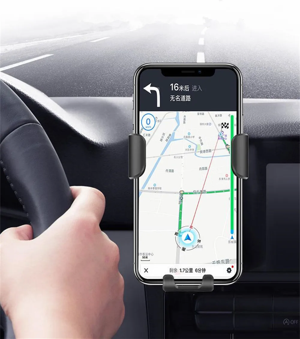 Беспроводное Автомобильное зарядное устройство Gravity Qi для IPhone 11 XS XR X 8 10 Вт