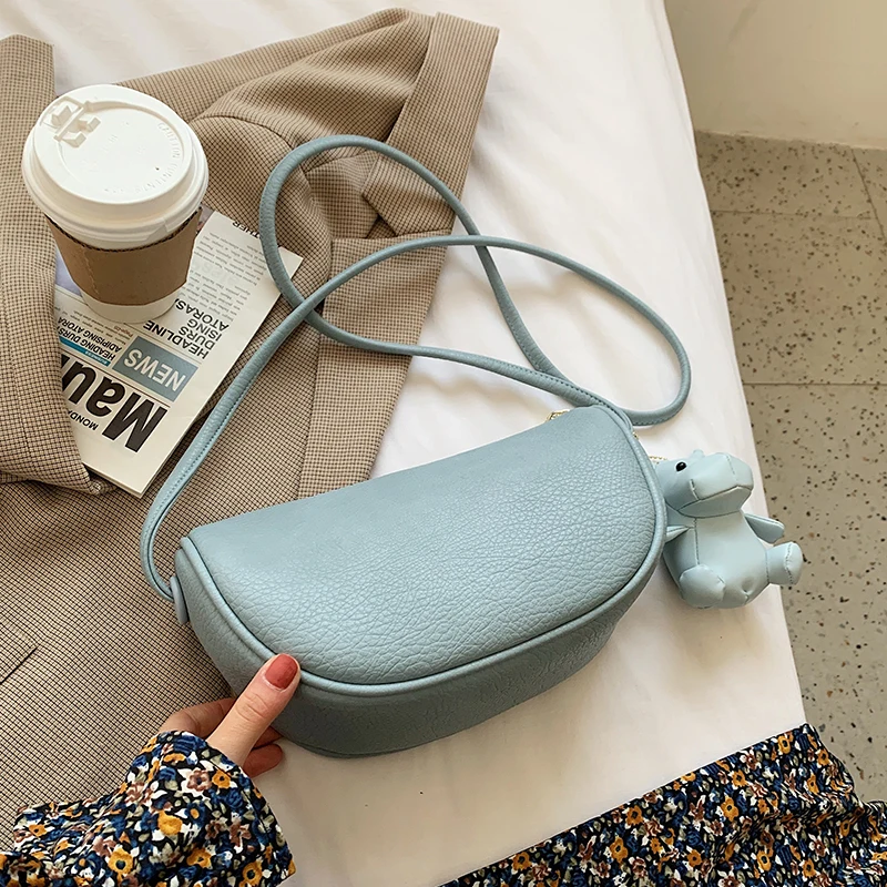 

Designer Messenger Handbags Retro Women shoulder bags Flap New PU Leather Casual Solid crossbody bags for women Bolsas