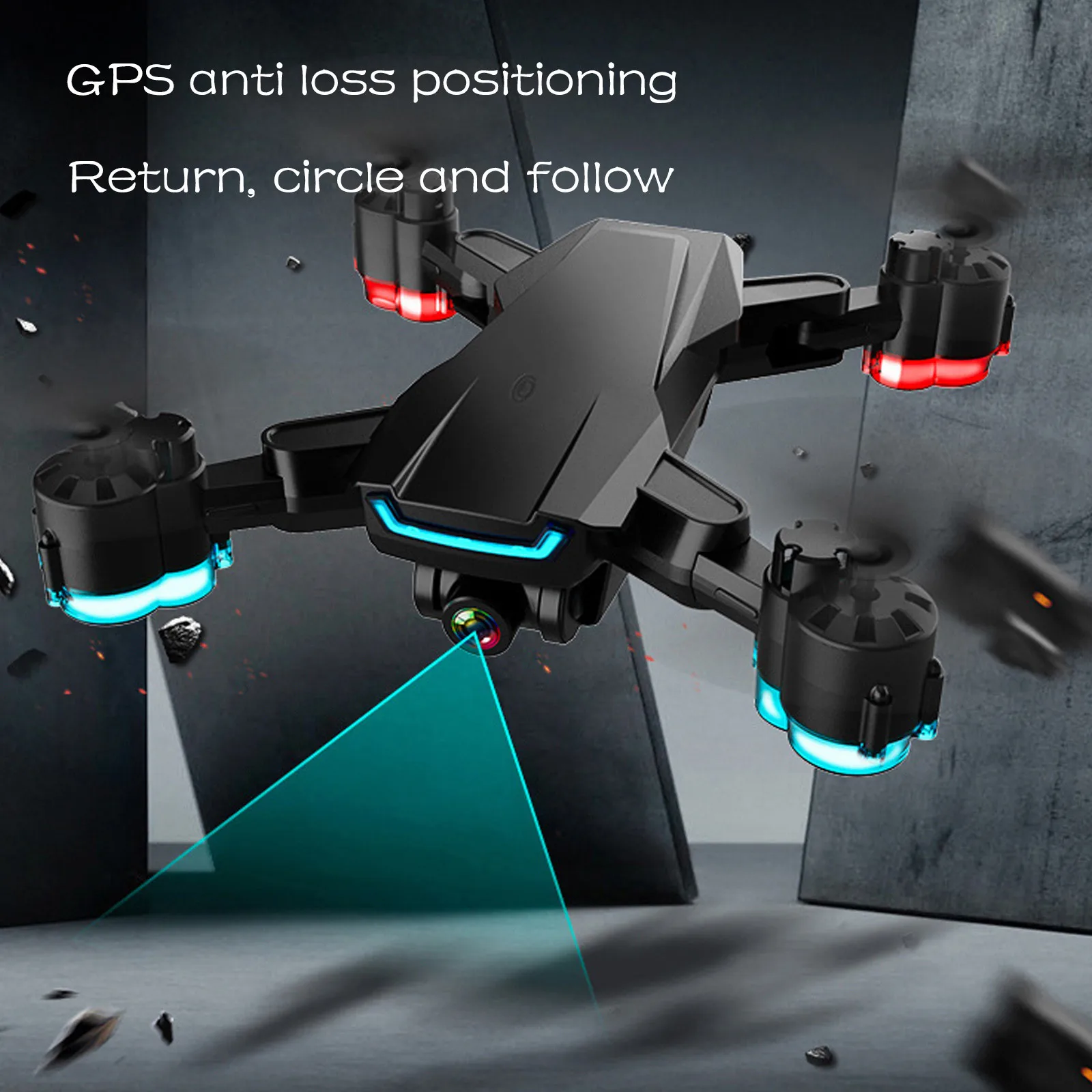 

Gps Drone 4k Dual Hd Camera Professional Aerial Photography Brushless Motor Foldable Quadcopter Rc Distance100m #G3