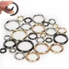 1-3 шт., пружинные круглые кольца для кожаных сумок