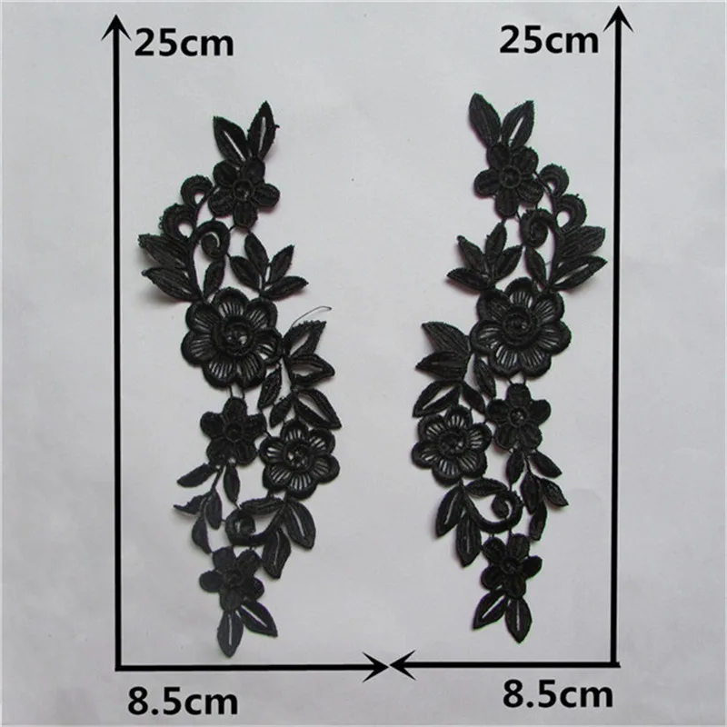 Новинка модный вышитый цветок кружевной воротник декольте DIY ремесла Швейные