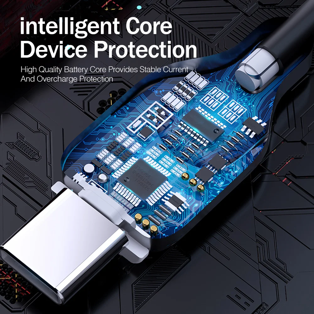 Usb type c кабель Rock usb мобильный телефон зарядное устройство быстрая зарядка для Samsung