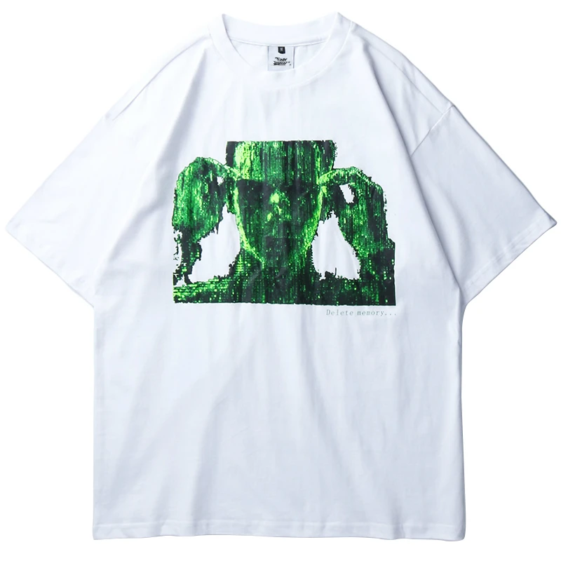 Уличная одежда 2020 футболка с принтом секретного человека хип-хоп большого