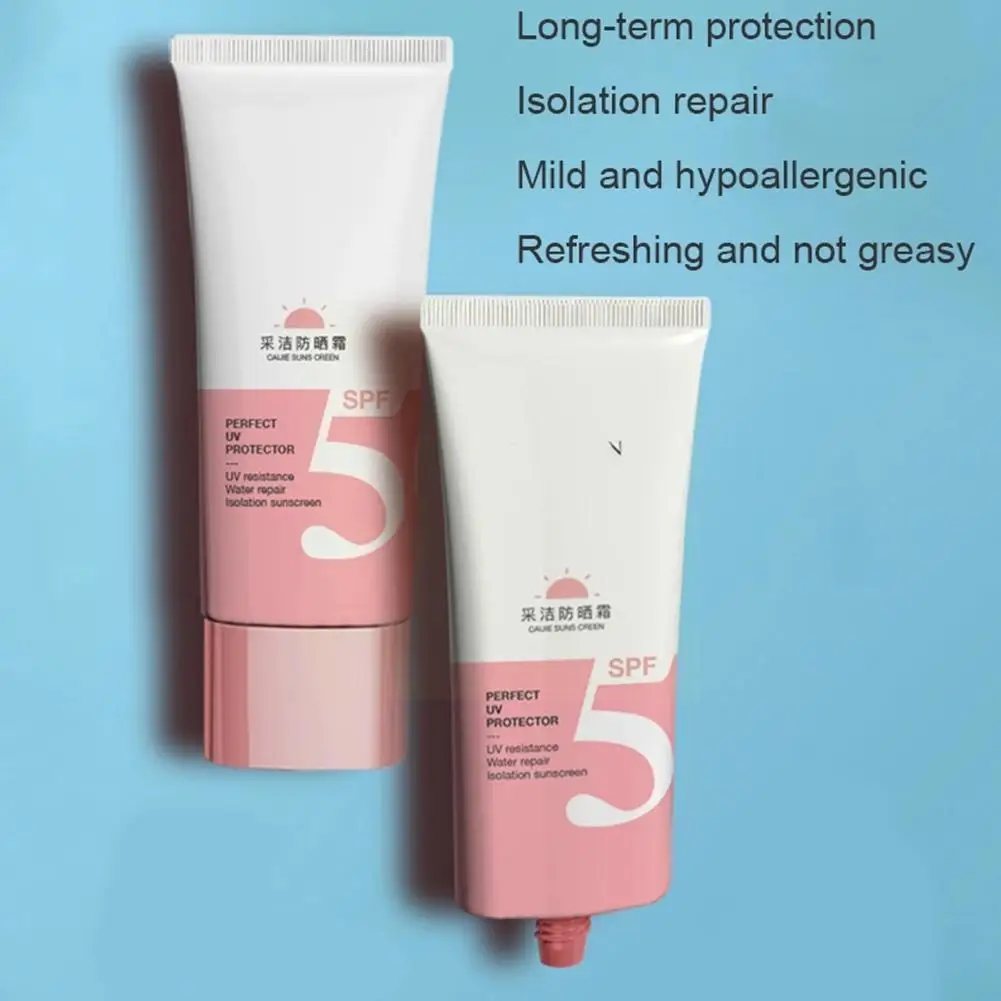 

Sunscreen SPF 50 Moisturizing Multi Effect Whitening Waterproof Rays Sweat-proof Ultraviolet Sunscreen Cream Anti-radiation N9P2