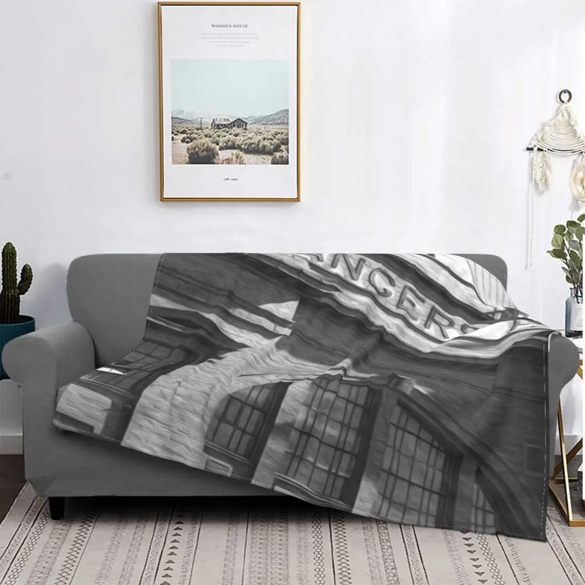 

Черно-белое одеяло Ibrox, покрывало для кровати, одеяло для дивана, тепловое одеяло, утяжеленное одеяло