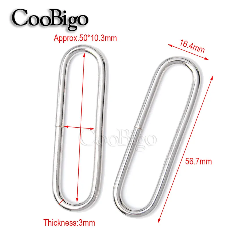 20 шт. металлические круглые кольца-петли для рюкзака сумки часов | Спорт и