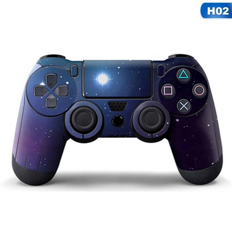 H02 Sky Full Cover контроллер наклейки для Playstation 4 Dualshock 4 геймпад виниловые скины наклейки игровая станция 4 кожа - Цвет: H02