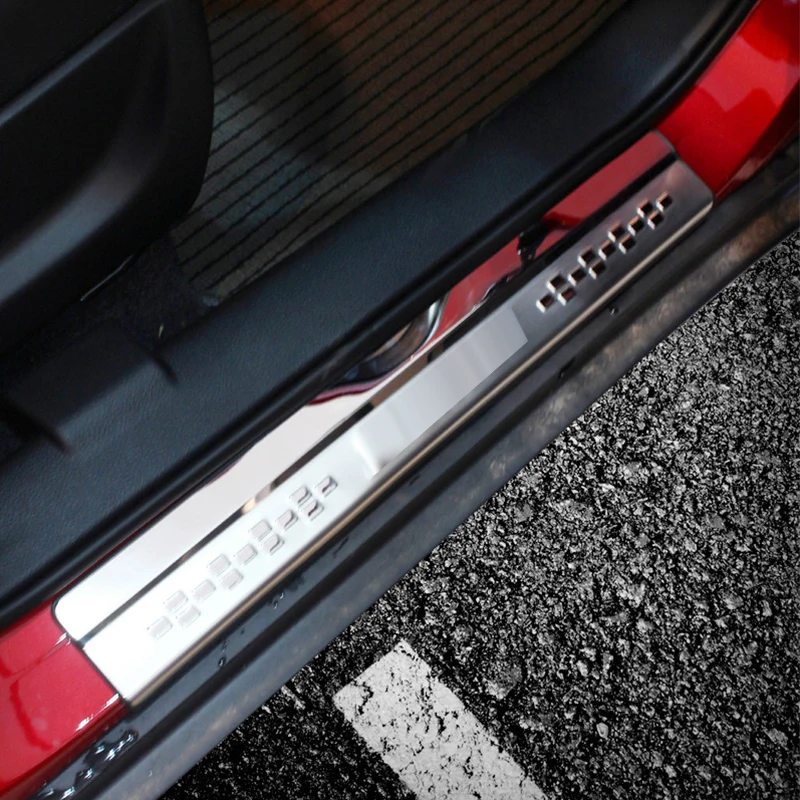 

For Suzuki SX4 S-Cross S Cross 2014 2015 2016-2019 Stainless Door Sills Kick Plate Guard Pedal Protector Car Styling Accessories