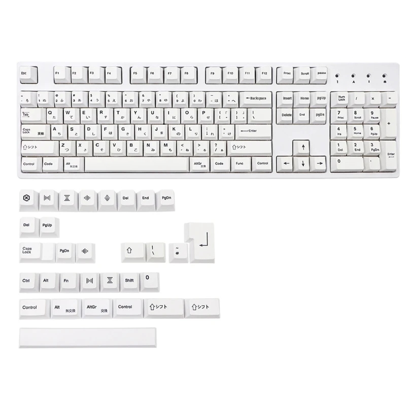 

Клавишные колпачки Cherry Profile PBT 5 Face Dye-Sub, 135 клавиш, полный набор, 1.25U, 1.5U, Shift, 6.5U, пробел для FH60 GK61-108Keys