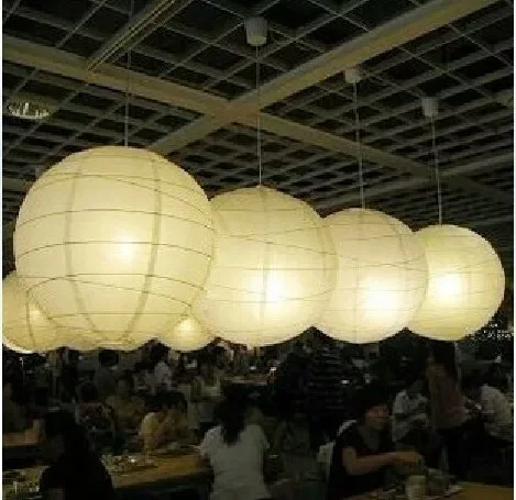 

1pc/Lot 6 inches Mix Size Chinese Paper Ball Lampion Hanging White Wedding Decoration Paper Lanterns Lampshade Party Decor