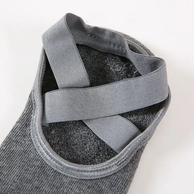 

Women Yoga Socks Anti Slip Cotton Bandage Sports Ladies Girls Ballet Socks Dance Socks Slippers