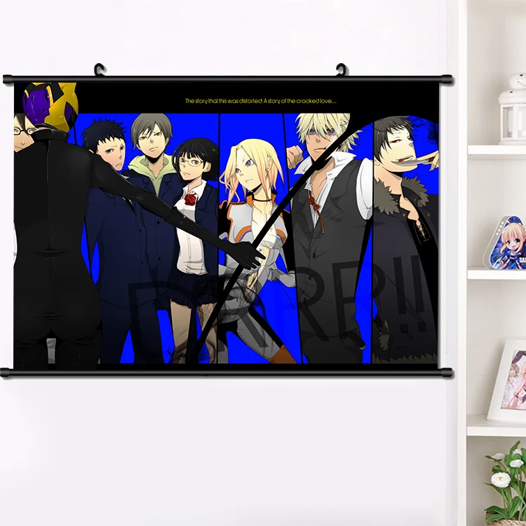 Anime Durarara!! Yumasaki Walker Wall Scroll Poster Home Decor Hanging Mural Art Print Picture 40x60cm dropshipping | Дом и сад