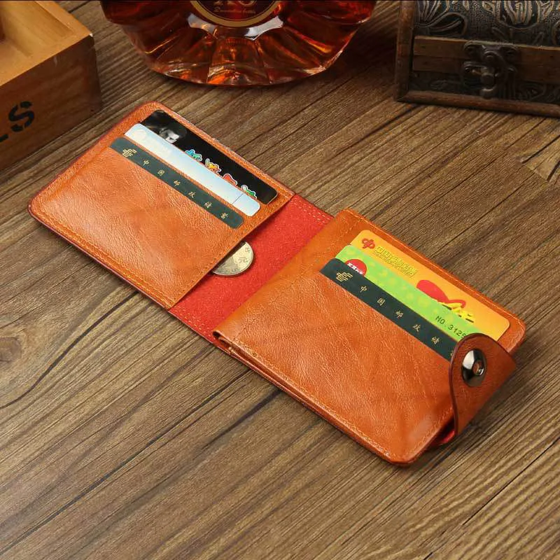 Новинка 2019 мужские кожаные кошельки с магнитной пряжкой и узором в виде доллара