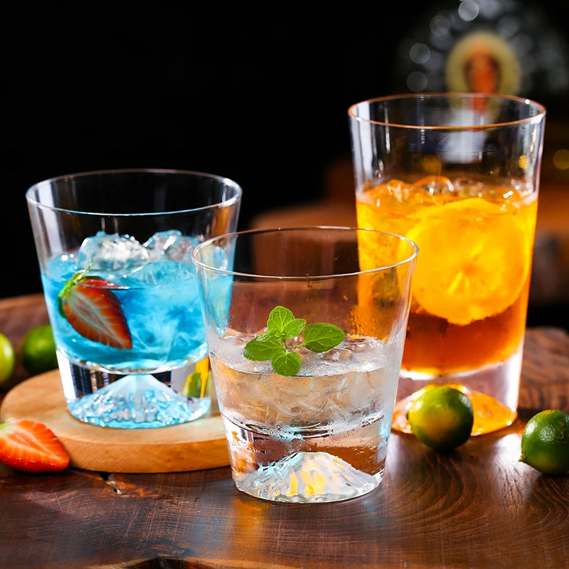 Новинка 2020 оригинальная стеклянная подставка для коктейлей Хрустальная виски