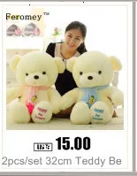 35/50 см Kawaii световой собака плюшевая Тедди Куклы игрушки Красочный Светодиодный светящийся щенок собака мягкие игрушки Для детей подарок на день рождения