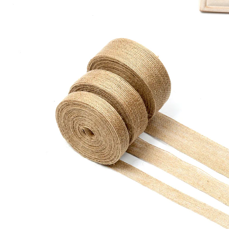 5M из натурального джута в декорированном мешковиной горшке рулонов гессенской